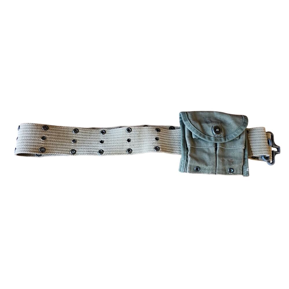 WW2 Belt Pocket Cart Ammo Pouch Green